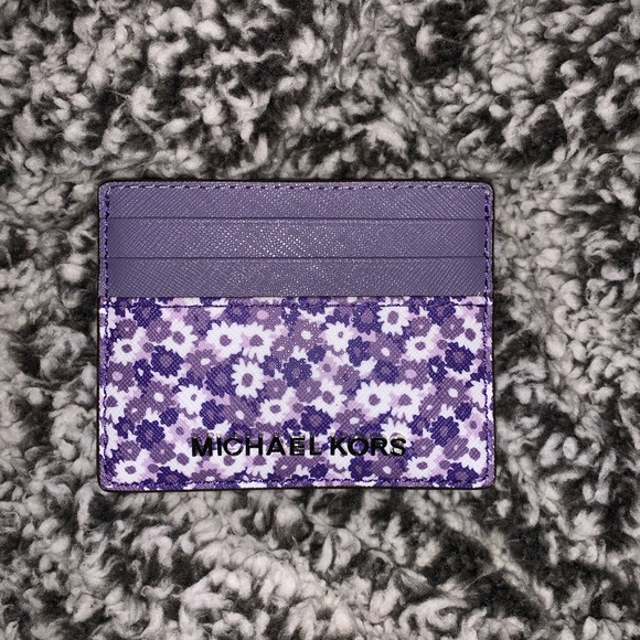 Floral Michael Kors card holder - Picture 3 of 5